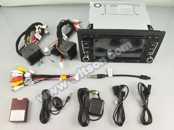 WITSON! Android 10 Octa core PX5 автомобильный DVD плеер для AUDI A4/S4/RS4 (2002 2008) ips экран 4 ГБ ОЗУ 64 Гб