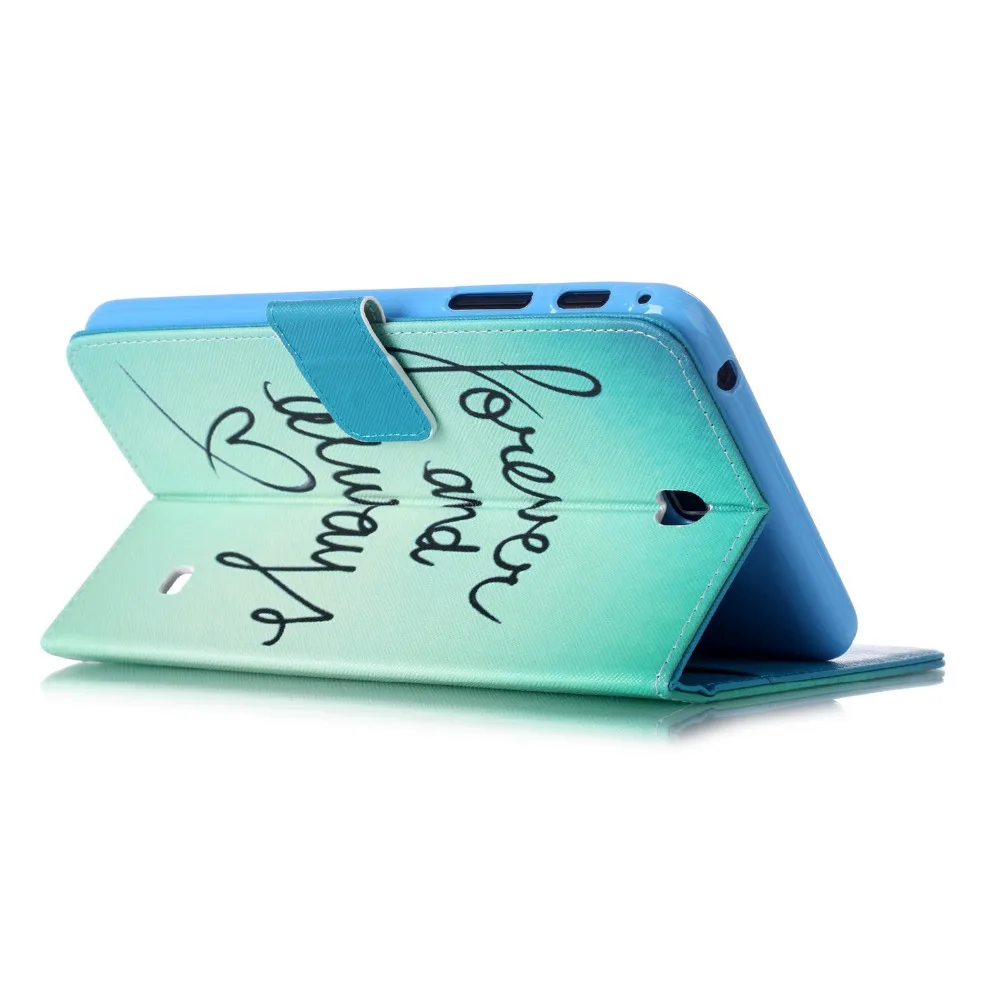 Умный чехол для Samsung Galaxy Tab 4 7 0 T230/T231/T235 PU кожаный силиконовый планшета детей с