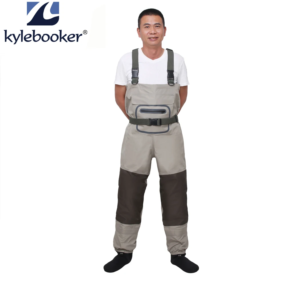 Men's Neoprene Stocking Foot  Wader Stockingfoot  Breathable Fly Fishing  Hunting Chest Wader