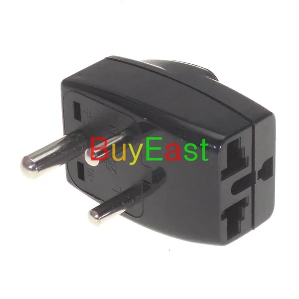 Лот 5 Индия Шри Ланка 3 мульти выход типа D Электрический разъем питания дорожный