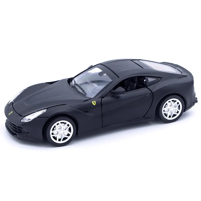 Black KD модель 14,5 см литой суперкар F12(# DH32031) соотношение 1/32 отличное качество в подарок для мальчика также коллекция - Цвет: Black