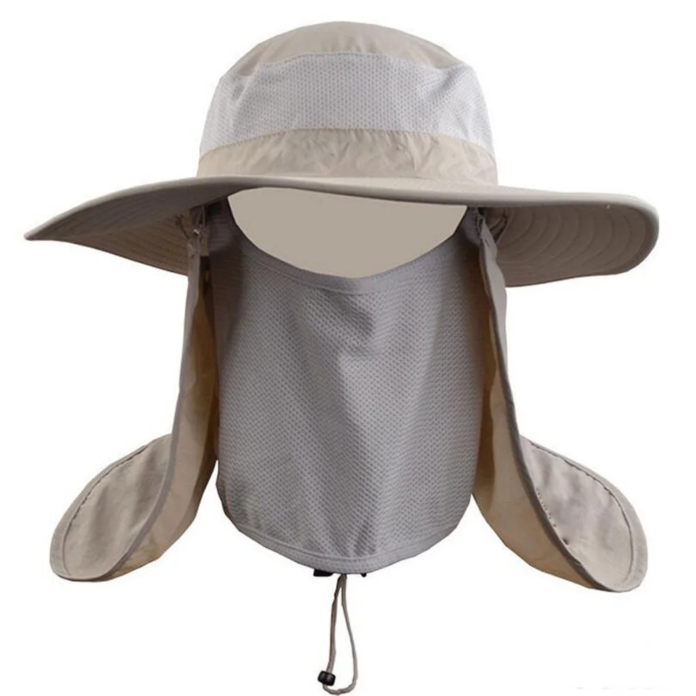 Кепка для защиты лица от комаров широкополая шапка с защитой ультрафиолета