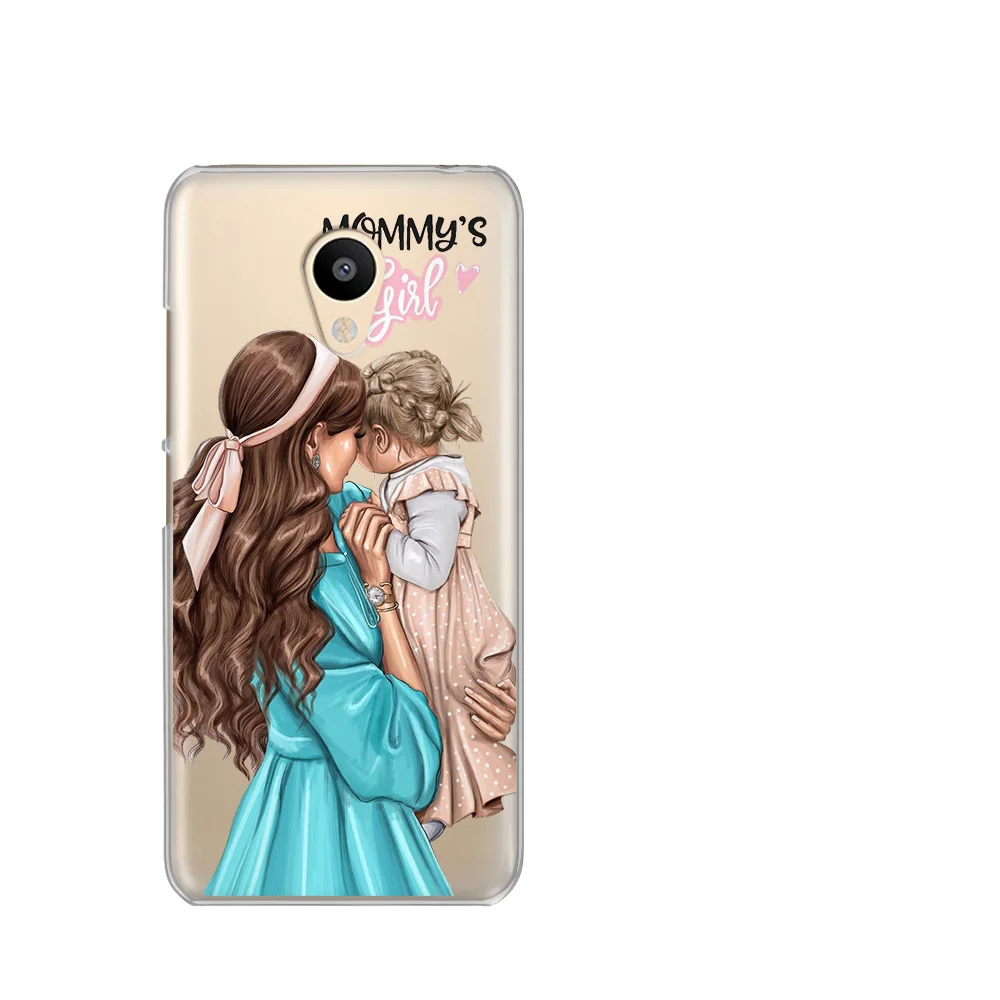 Чехол для Meizu Pro7 U20 U10 M6 5 Note M5S 5C M3s 3Note Pro 6 Coque Etui роскошный черный коричневый волос