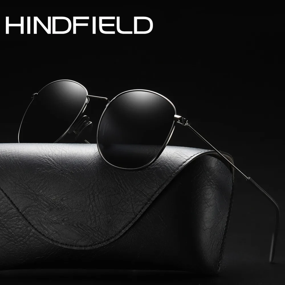 Hindfield модные поляризационные солнцезащитные очки мужские ультралегкие для