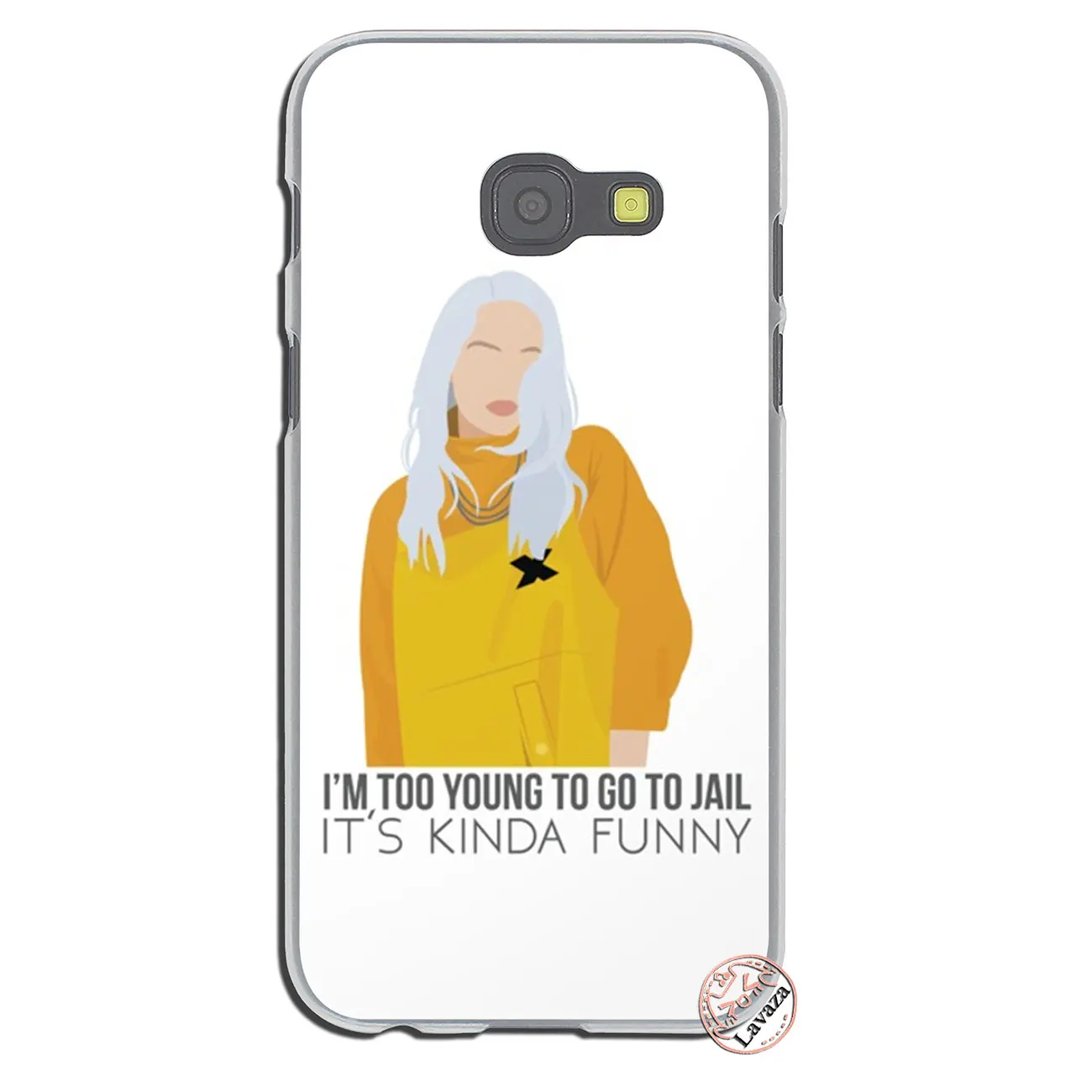 11 Lavaza Горячая Billie Eilish музыка певица чехол для телефона для samsung Galaxy Note 10 9 8 A9 A8 A7 A6 плюс A5 A3 A2 - Цвет: 11