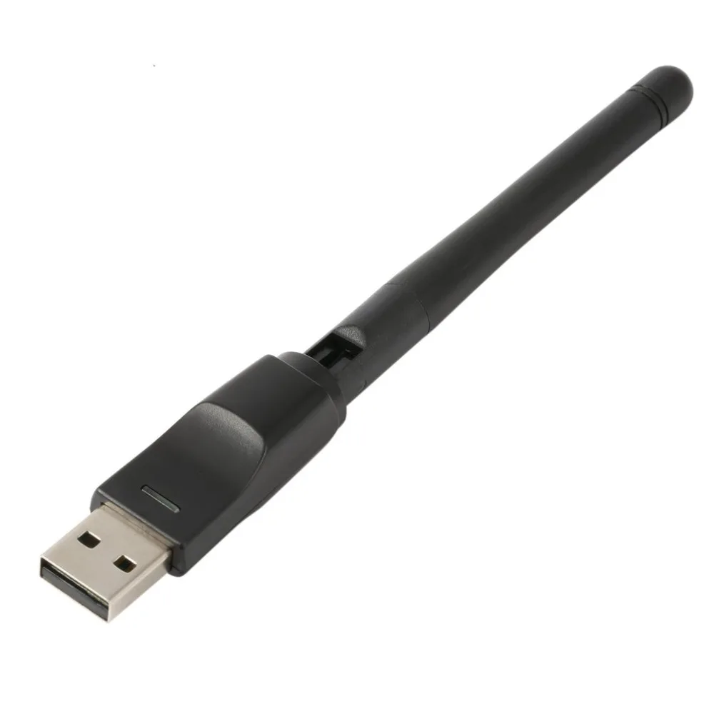 Мини беспроводной Wi Fi адаптер 150 Мбит/с 20dBm антенна USB2.0 Wifi приемник сетевая карта