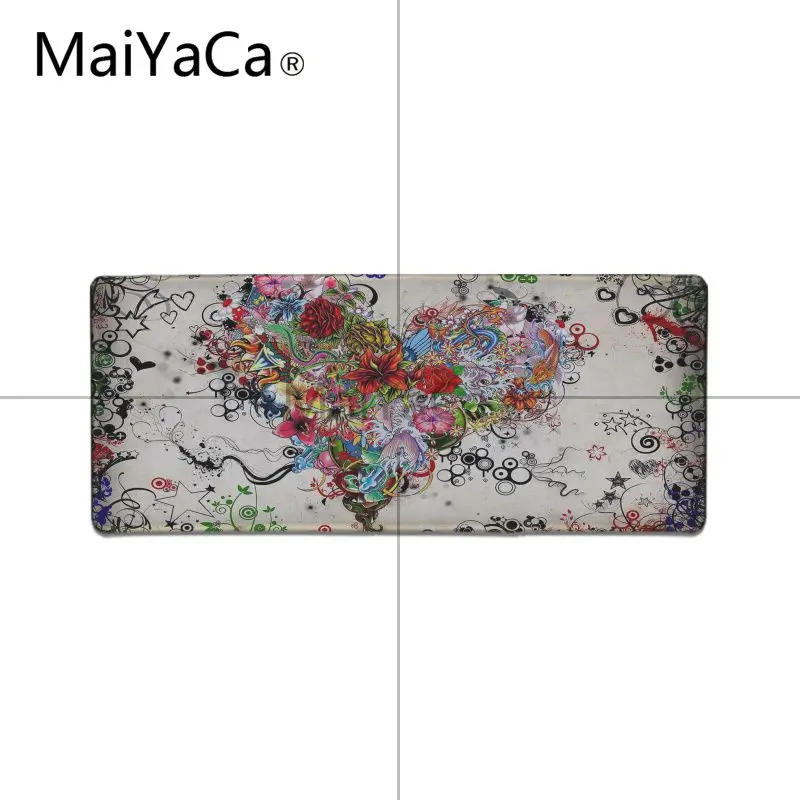 Красивое аниме MaiYaCa высокоскоростной новый коврик для мыши большой игровой