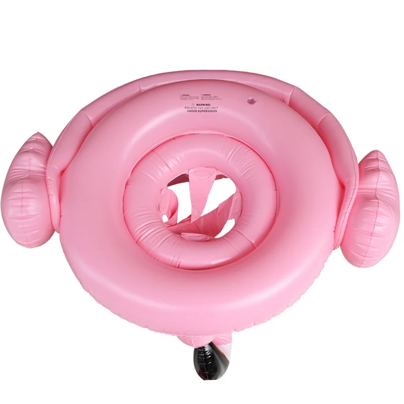Детский Надувной круг Фламинго с сиденьем детский поплавок плавательный