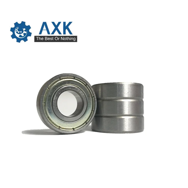 AXK 6205ZZ 2 шт. ABEC-5 6205 ZZ Однорядный радиальный шарикоподшипник 25x52x15 мм высокого