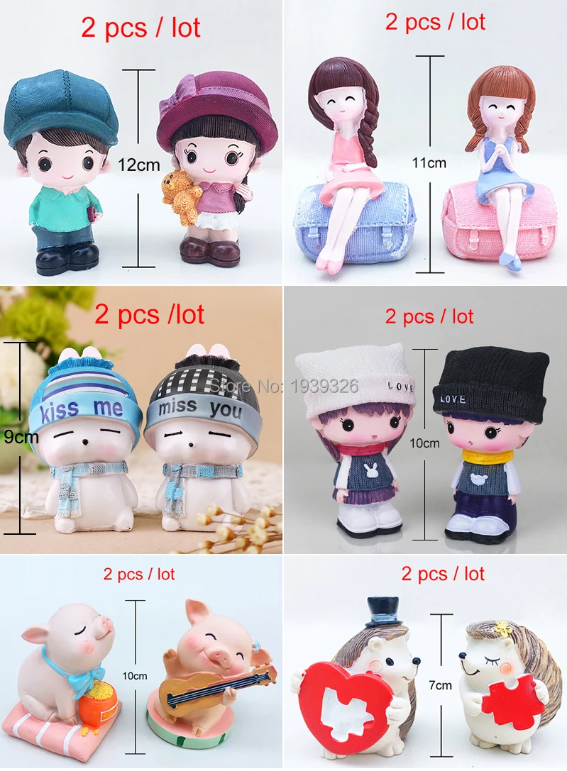 3d Аниме гипсовые силиконовые формы DIY штукатурка фигурка ремесло бетон гончарная глина форма модель свинья гипсовая форма для рождественского декора