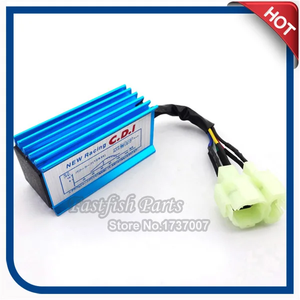 Коробка зажигания Racing AC CDI 6 контактов для GY6 50cc 125cc 150cc мопеда двигателя скутера