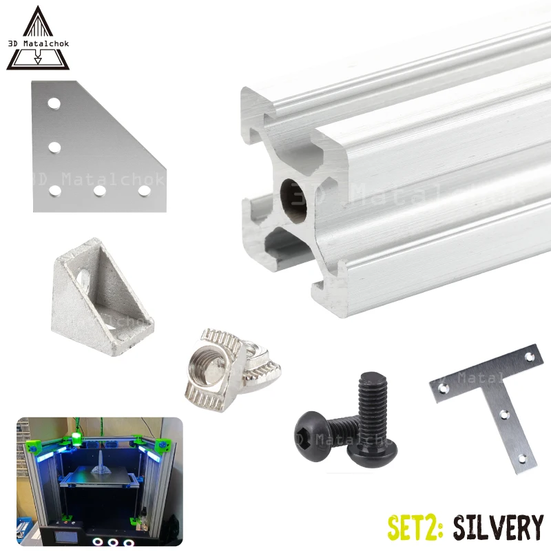 Детали для 3D принтера BLV mgn Cube Frame kit & Hardware Kit DIY CR10 E3D V6 Hotend принтер Z высота 365