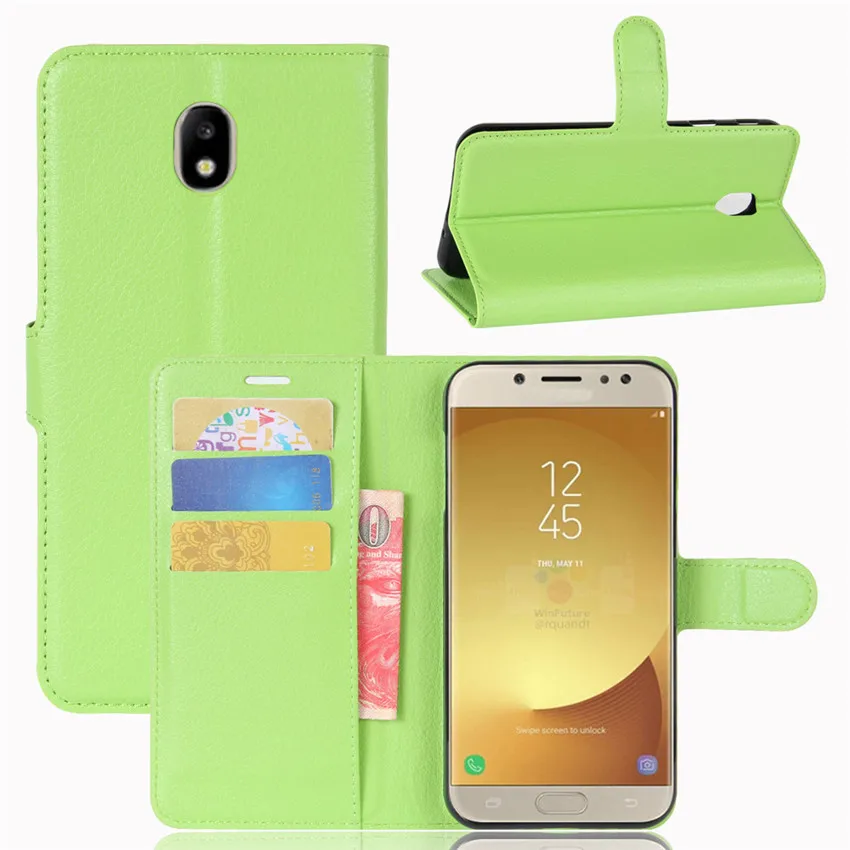 Чехол для телефона Samsung J7 2016 2017 Pro Prime Флип PU кожаный бумажник сумка чехол J710 J730 J7pro
