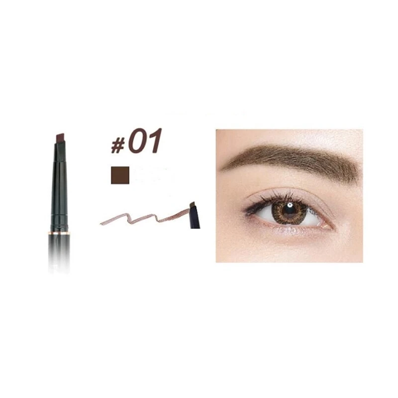 Maquillaje Natural Double-Ended Tint Eyebrow Pencil Waterproof Eyebrows Enhancer Korean Cosmetics Makeup For Women