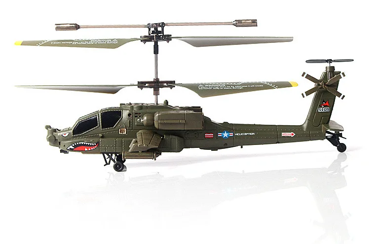 3.5 ch НОВЫЙ Сыма S109G Мини Инфракрасный Apache Акула S109 RC Крытый Вертолет P2 | Игрушки и