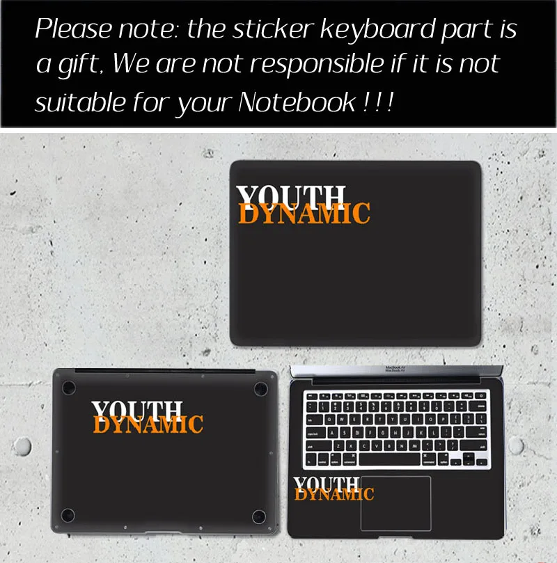 Laptop Stickers for Huawei Matebook D 15.6 inch PVC Vinyl Decal for Huawei Matebook X 13.3 X Pro 13.9 Notebook Skin