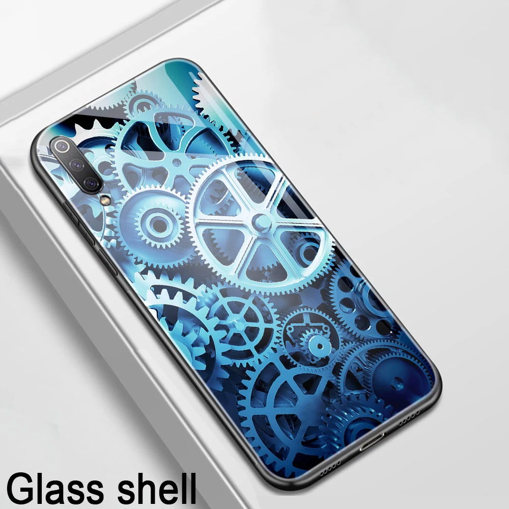 Ciciber Marvel Skull для Xiaomi mi 9 9T 8 A2 6X mi X 2 2S PocoPhone F1 стеклянные чехлы для телефонов Red mi Note 7 8 6 5 Pro Plus - Цвет: WM03302