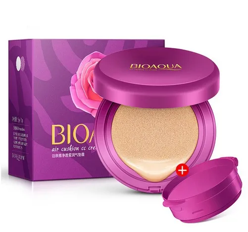 Увлажняющий тональный крем BIOAQUA BB с воздушной подушкой отбеливающий Макияж для
