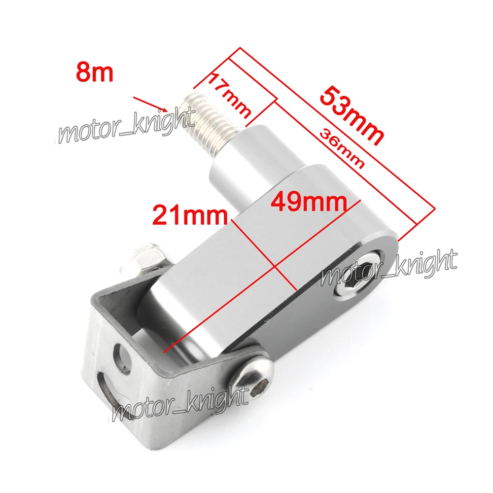 Держатель прожектора для мотоцикла с нижней вилкой кронштейн освещения BMW C400X F800R