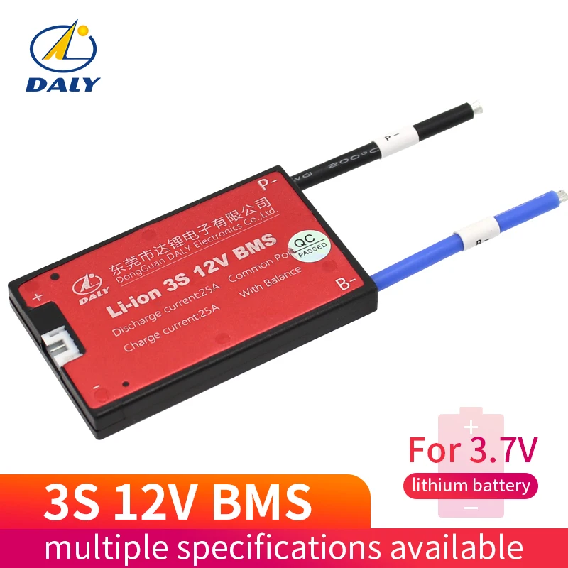 Литий-ионный аккумулятор bms 3s 12V 10A 15A 20A 30A 40A 50A 60A BMS 11,1 V 12,6 V 18650 комплекты литиевых батарей BMS с сбалансированный версия для е-байка