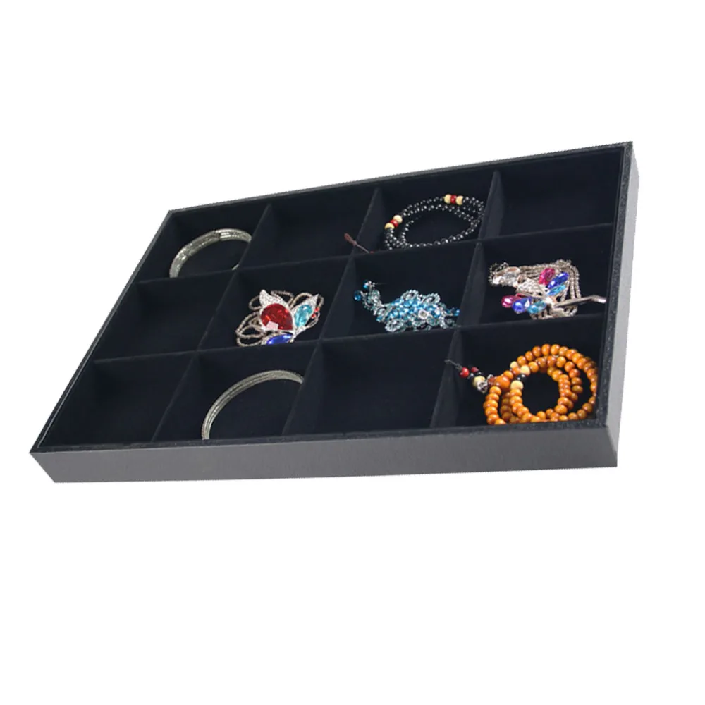 Лидер продаж поднос для ювелирных украшений с 12 оборками чехол всех видов