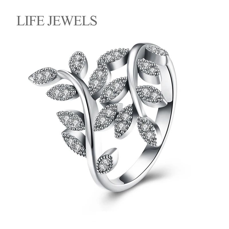 Authentic100% 925 Sterling Silver Austrian Zircon Rings Charm l Women Luxury Valentine's Day Gift Jewelry 18113 | Украшения и