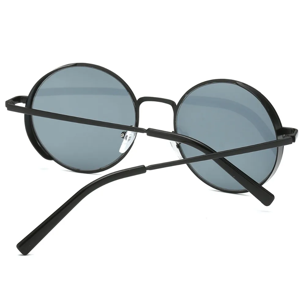 

Women Classic Round Sunglasses Punk Style Sun Glasses Men UV400 Female Accessory Outdoor Eyeglasses Hiking Eyewear