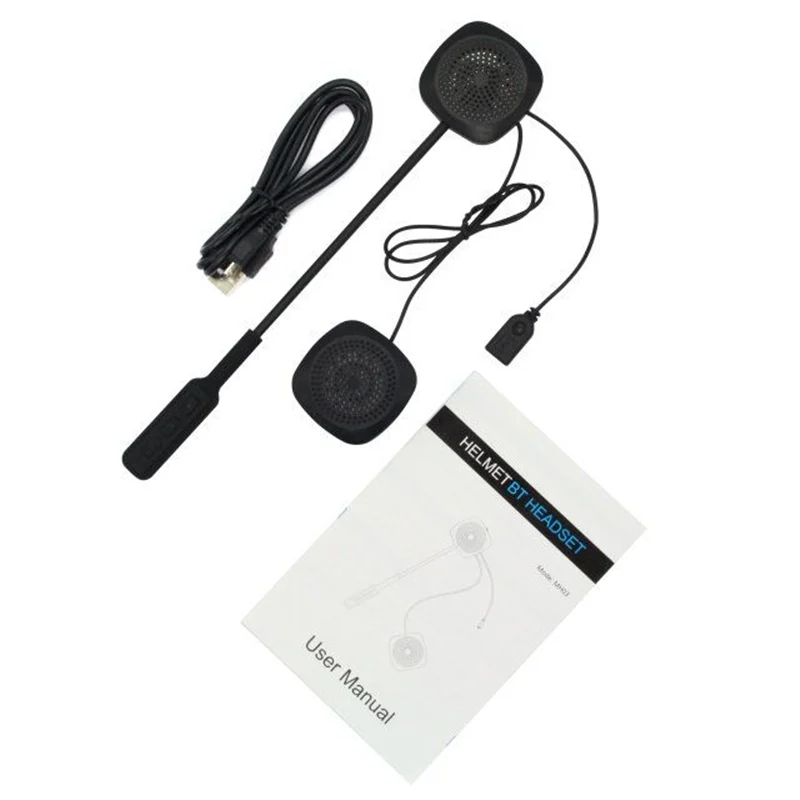 FooHee мотоцикл Беспроводной Bluetooth 4 2 гарнитура мотоциклетный шлем наушники Динамик
