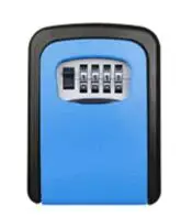 

Useful Outdoor Safe Key Box Key Storage Organizer With 4 Digit Wall Mounted Combination Password Keys Hook Organizer Boxes