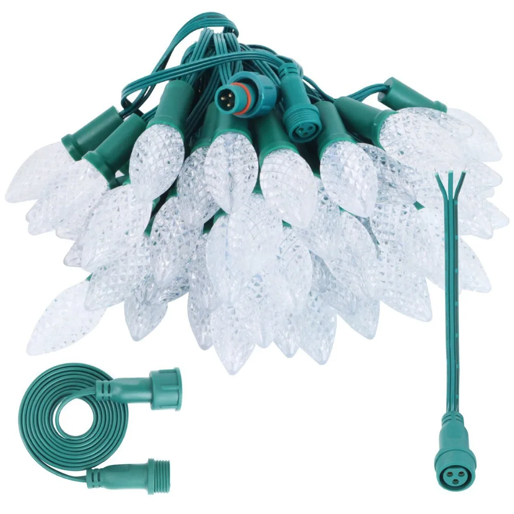 Пиксельная Светодиодная лампа WS2811 RGB диффузионная цифровая индивидуально