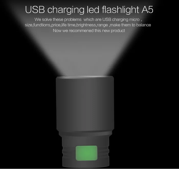 Supfire A5 CREE XML T6 светодиодный фонарик 700 люмен световой факел) поисковый фонарь одиночный фонарь на 18650 Батарея
