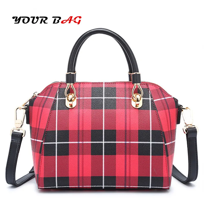 UBAG Brand 2018 PVC Leather Shoulder Bag Messenger Bags Vintage Shell Female Handbag Casual Packet Fashion lattice Clutch ladies | Багаж и
