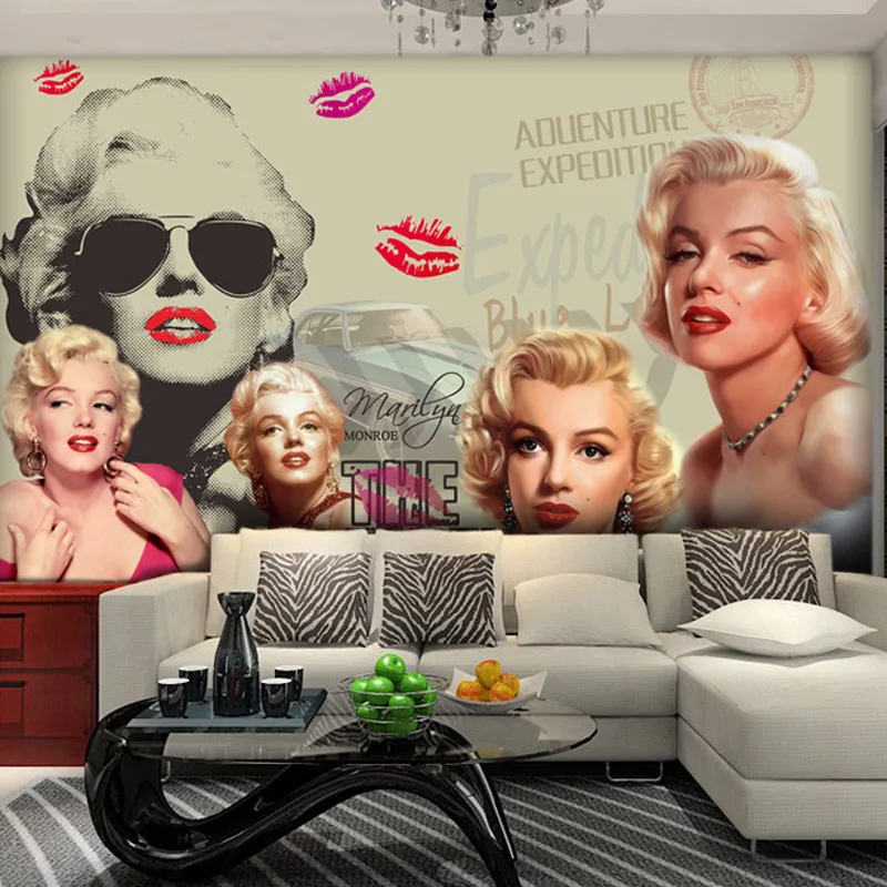 Модный женский постер в европейском стиле Настенные обои фон для спальни салона