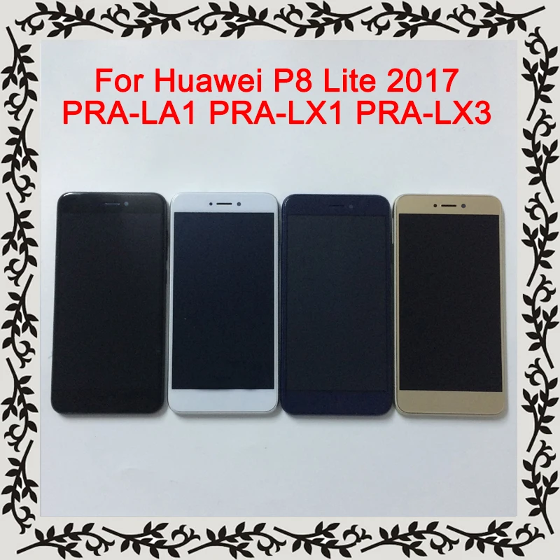 Для Huawei P8 Lite 2017 ЖК дисплей сенсорный PRA LA1 LX1 LX3 Экран дисплея + Сенсорный экран