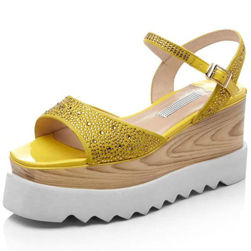 2017 Случайные кожа Коровы верхняя свиной лайнер женщин высокие клинья пятки