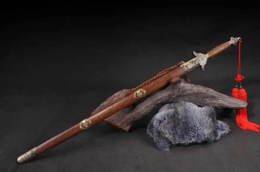 Высокое качество Китайский Меч китайский ушу Цзянь нержавеющая сталь знак