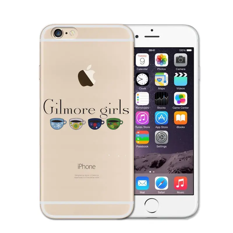 Чехол для телефона Gilmore Girls Life с коротким разговором для телефона iphone 6 6s, силиконовая задняя крышка из ТПУ для iphone 8, 7, 6, 6s Plus, 5, 5S, SE, X - Цвет: T0936