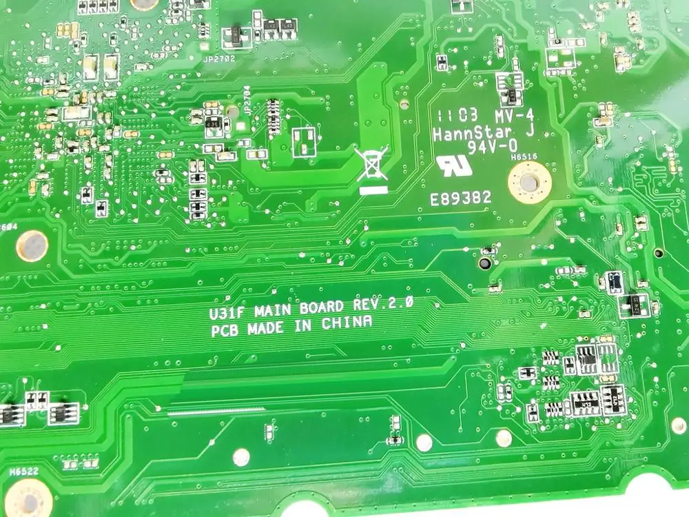 Оригинальная материнская плата для ноутбука ASUS U31F REV 2 0 протестирована хорошая