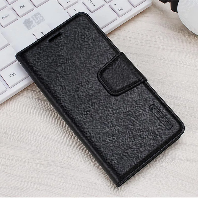 Black Hanman для Asus Zenfone Max Pro(M2) ZB631KL ZB633KL, чехол-книжка в стиле ретро, кожаный чехол-кошелек, задняя крышка, чехол с магнитным отделением для карт - Цвет: Black