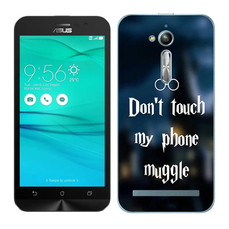 Мягкий силиконовый чехол для Asus Zenfone Go ZB500KL ZB500KG с изображением туманности Для 5