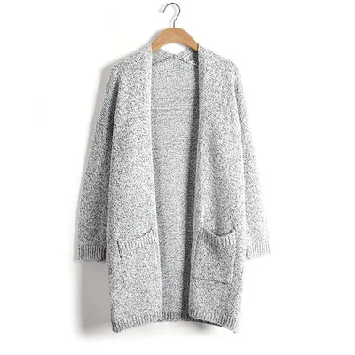 New Fashion Women Casual Knitted Sweater Long Sleeve Coat Jacket Outwear Tops Cardigan Female |