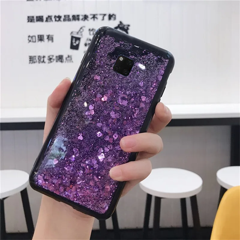 Блестящий чехол для Huawei Mate 20 Lite P30 Pro x Nova 4 2s 2 Plus P20 10 8X 7X 6X Capa |