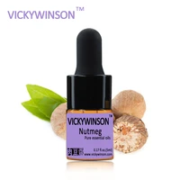 nutmeg essential oil 5ml massage relieve neuralgia stimulate circulation blood massage oil men health