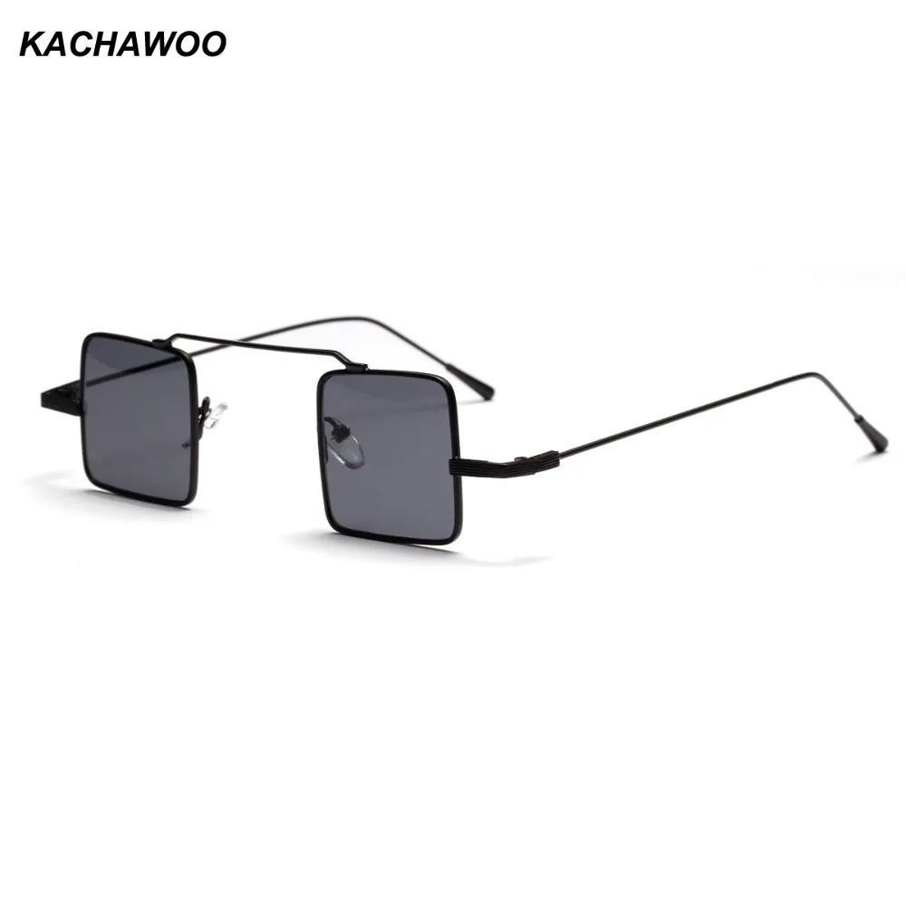 Kachawoo маленькие прямоугольные солнцезащитные очки мужские винтажные