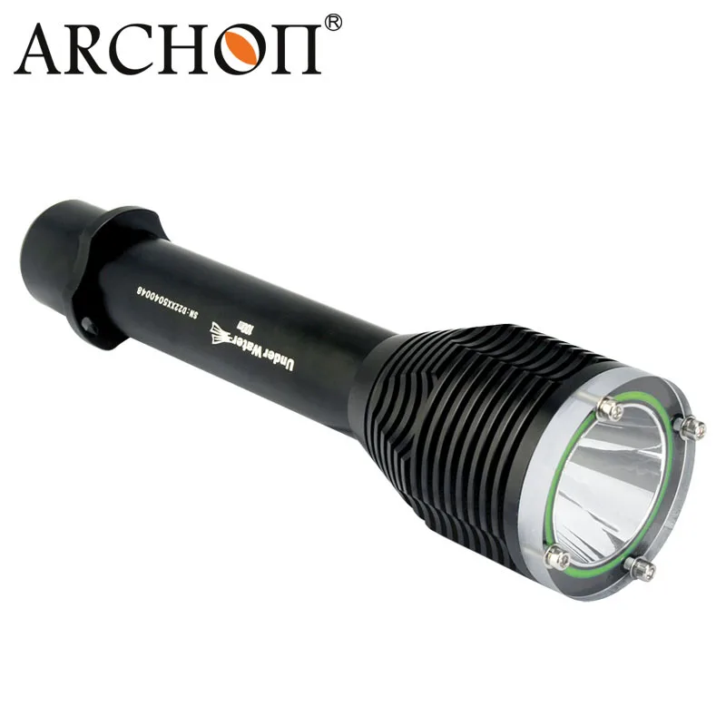 Фонарик ARCHON D22 T6 светодиодный водонепроницаемый для ныряния 100 метров|torch led light|t6