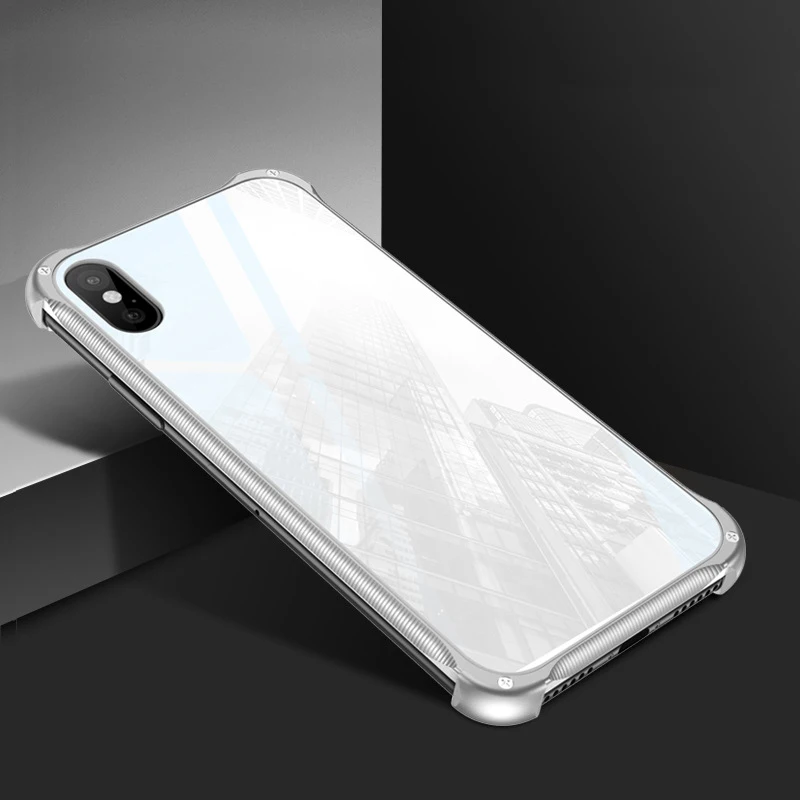 Металлический бампер 2 в 1 новый дизайн деревянный чехол с рисунком для iPhone X XR XS MAX