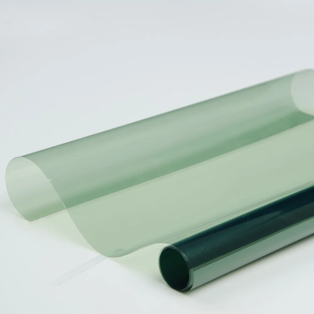 70%VLT 100%UV Green Self adhesive Nano Ceramic Film Sunshade Pravicy Heat Rejection Car Window Tint Vinyl