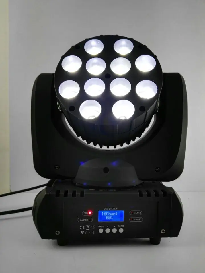 4pcs/lot hot promotion 12*12w led beam moving head lights for concert wedding show | Лампы и освещение