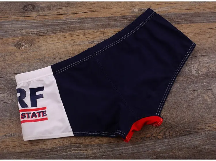 Новые мужские плавки сексуальные синие/черные/красные Мужской купальный костюм