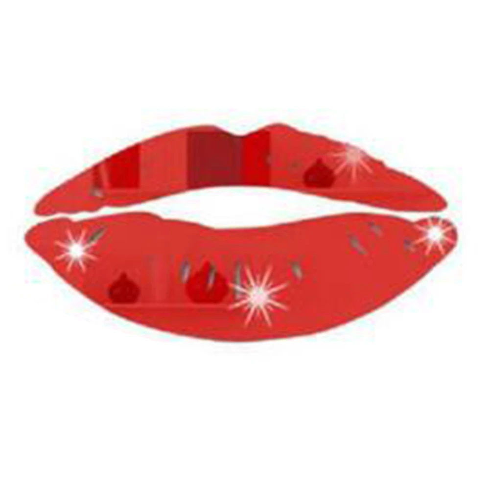 3D зеркало в форме губ с надписью Kiss стикер на стену DIY художественная роспись